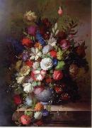 unknow artist Floral, beautiful classical still life of flowers.084 oil on canvas